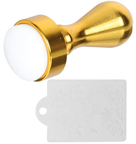 1 Set Nail Stamp Stamping Jelly with Scraper Clear Jelly Stamper Manicure Diy Stampers Nail Image Plate Manicure Kit Silicone Head Manicure Stamper Metal Gel Pad Child Silica Gel