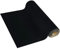 BENECREAT 3m Schwarzer Selbstklebender Samt-Beflockungsbogen Velvet Fabric Drawer Liner für Schmuckdekoration, 0,4 m breit, 0,6 mm dick