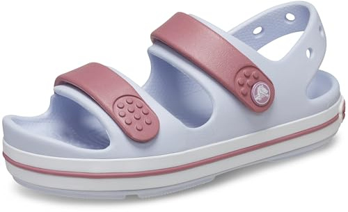 Crocs Unisex Kinder Crocband Cruiser Sandal K Sandalen, Dreamscape/Cassis, 34/35 EU