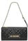 Love Moschino Borsa a spalla Donna, Nero, Taglia unica