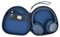 PAIYULE Tasche für Sony WH-CH720N WH-CH520 WH-1000XM4 Kabelloser Bluetooth-Kopfhörer mit Noise Cancelling Over The Ear Headset, Tragetasche Organizer Reisetasche Tasche für USB-Kabel (nur Box) (Blau)