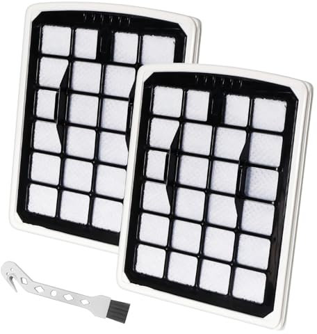 Jegehoyo Filtro HEPA para aspiradoras Eureka NF Apollo accesorios, duradero y lavable (2 prefiltros, 1 cepillo de limpieza)