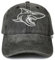 Shenbors Bestickte Mütze und Kappe für Damen und Herren, Shark (Washed Black), Einheitsgr��e