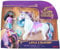 Unicorn Academy Layla und Einhorn Glacier Set - ca. 12 cm große Originalfiguren zur beliebten Netflix Serie mit Zwei Accessoires und Haarbürste für fantasievolles Rollenspiel, für Kinder ab 4 Jahren