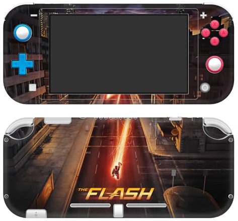 Head Case Designs Licenza Ufficiale The Flash TV Series Barry Poster Vinile Sticker Gaming Pelle Adesivo Compatibile con Nintendo Switch Lite