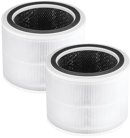 2 Pack Core 200S-RF Replacement Filter Compatible with LEVOIT Core 200S Smart WiFi Air Purifier, 3-in-1 HEPA with High Efficiency Core 200S Filter Replacement