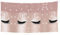 Rose Gold Wimpern Event Hintergrund Banner, Flagge Hängen, Urlaub Dekoration, Parade, Geburtstagsfeierbedarf usw.