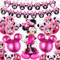 23 Stück Geburtstagsdeko Kinder, Luftballon Geburtstag mit Happy Birthday Banner, Party Luftballons Geburtstag Folienballon Latex Ballon Party Dekorationen für Mädchen Junge Thema (A)