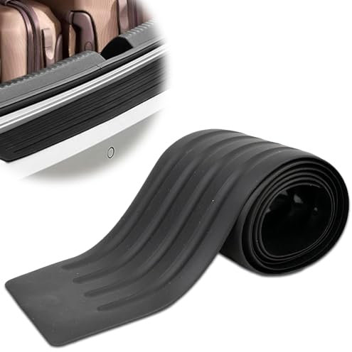 Bettinay Car Door Sill Protector, 36 x 2.75 Universal Flexible Bumper Protector Guard for Most Cars and SUV (Black)