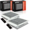 Frankberg 2x Filtro aria abitacolo Filtro antipolline Con Carbone attivo Compatibile con Cabrio 450 City-Coupé 450 Crossblade 450 Fortwo Cabrio 450 Fortwo Coupé 450 Replace# 0001110V003
