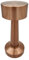 Meinposten Lampe LED ohne Kabel Touch Tischleuchte Tischlampe Leuchte kabellos dimmbar (Kupfer, Höhe 21 cm (Modell Ella))