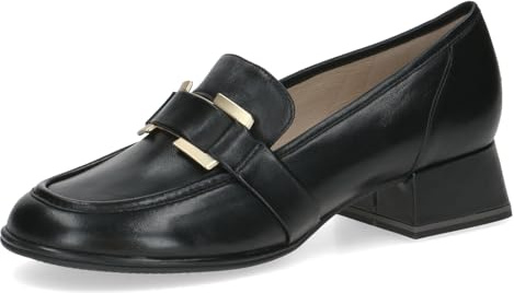 Caprice Damen Slipper aus Leder Kleiner Absatz