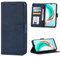 KUSINHOKA Case for Honor X6B,Magnet Closure，Kickstand，Card Slots PU Leather Folio Mobile Phone Case with Leather Wallet Book Flip Folio Stand View Cover,Blue