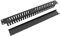 Hemobllo Network Cable Management 1pc Open Slot Wiring Raceway Duct Cover for Cable Management Rack