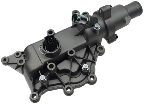Partsline Boitier thermostat d'eau compatible avec Clio 3, Laguna 2, Modus, Scénic 2, Twingo 2, Wind 1.4 1.6 16V 8200158269 8200561434