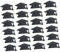 Garneck Stück Bachelor Hut Aufkleber Aufkleber Dekorationen Für Abschlusskappe Grad Cap Decor Grad Caps Dekoration Dekorationen Für Grad Cap Sticker Selbstklebend Abschluss