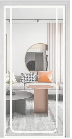 Puerta Mosquitera para Gatos | Reja Protectora para Puertas De Mascotas con Cremallera - Protección Portátil 90x220 Cm para Escaleras Pasillos Acceso Rápido Apartamentos Balcones Y Hogares