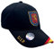 Gorra Policía Nacional, UIP Uinidad de Intervencion Policial, Negro, con Escudo Bordado y Bandera Española