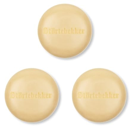 NEU: Störtebekker® Premium Handseife Sandelholz | Feste Seife für Männer mit Sanddorn & Rosmarin | Warmer Sandelholzduft | Kernseife Vegan & Ohne Palmöl | Handgefertigt (3x 100g)