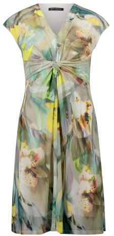 Betty Barclay Damen Mesh-Kleid mit Raffung
