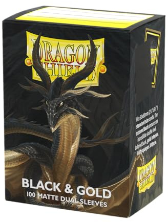 Dragon Shield: Matte Dual - Black & Gold