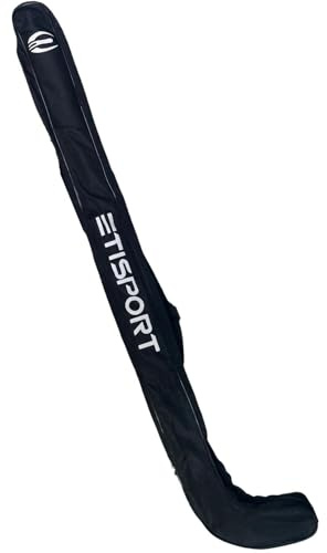 ETISPORT Borsa Porta Stecche Hockey Nero per 2 Stecche. Leggera e Resistente con Tracolla
