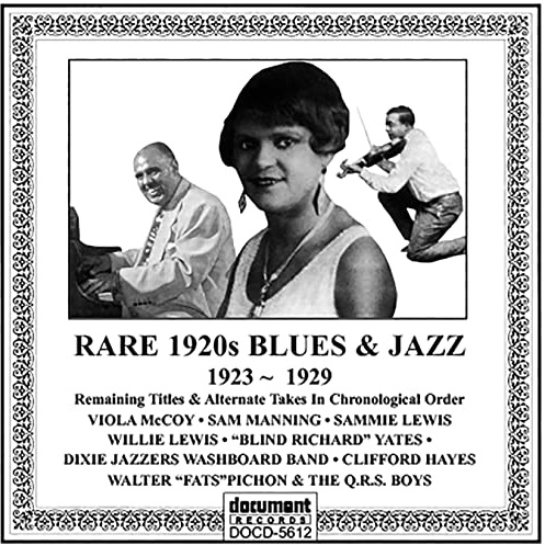 Rare 1920's Blues and Jazz 1923-1929
