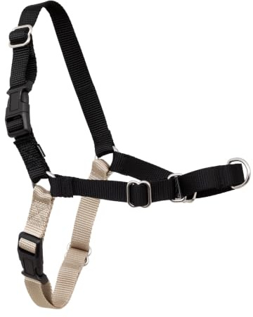 Petsafe Easy Walk dog harness. | Patented Martingale Loop Gives Gradual Shoulder Pressure to Stop Pulling, Front-Chest Leash Clip Prevents Gagging