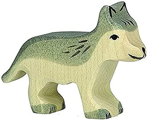 Holztiger Wolf, klein, 80110