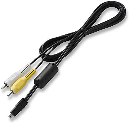 TV Lead for Nikon Digital Cameras - Replacement for Nikon EG-CP14 Cable - AV/AUDIO VIDEO Connecting Cable