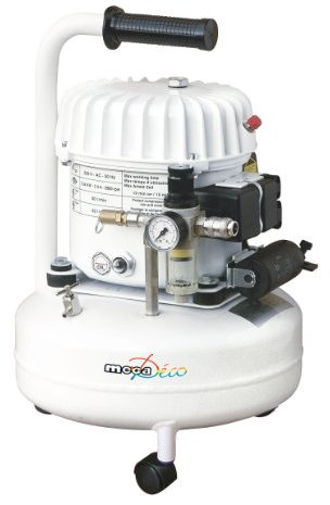 Mecadeco 425516 Compresseur silencieux 9 L