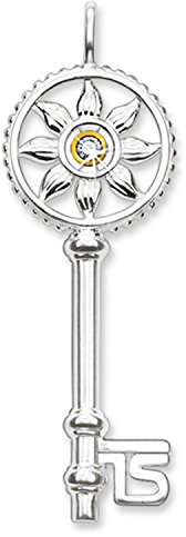 Thomas Sabo Damen-Anhänger Schlüssel Charm Club 925 Sterling Silber