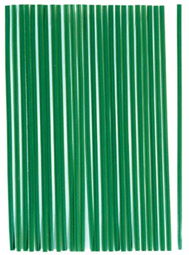 Meister Pflanzenbinder 15 cm - Praktisches Set mit 100 Stück - Mit flexiblem Drahtkern - Für Garten, Haushalt & Hobby - Aus Kunststoff / Allzweckbinder / Drehbinder / Universalbinder / FLOR78640