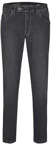 aubi: Herren Jeans Hose Stretch aus Baumwolle High Flex Modell 577, Farbe:Grey Soft Used (53), Größe:28