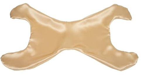 Save My Face - Le Grand 100% Silk Pillow in Gold with Removable pillowcase. Anti Aging Sleep Aid. Frownies