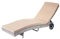 Mendler Sonnenliege HWC-D80, Gartenliege Relaxliege Liege, Poly-Rattan - grau, Kissen beige