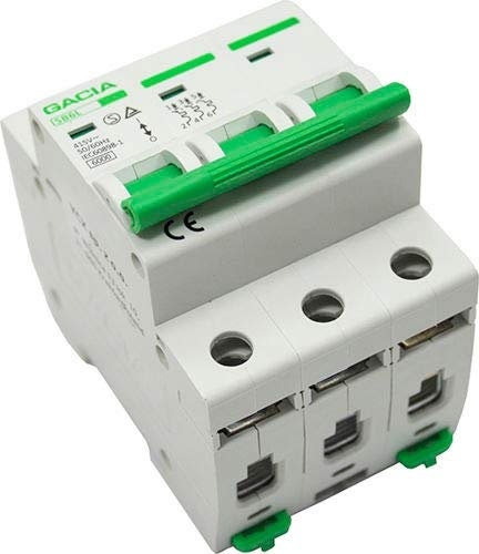 Leitungsschutzschalter LS-Schalter MCB Sicherungsautomat C16A 3P GACIA TÜV