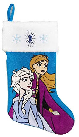 Frozen II Anna & ELSA Weihnachtsstrumpf, ca. 50,8 x 25,4 cm