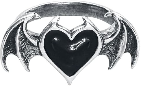 Alchemy Gothic BlackSoul Frauen Ring Standard Geschenke, Gothic, Rockwear