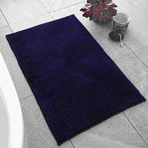 Catherine Lansfield Bobble 50x80cm Bath Mat Navy