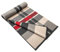Lindoro Merino Wollschal für Herren, Warme, Leichte Tartan-Plaid-Winter-lange Schals mit Geschenkbox (Kamel)