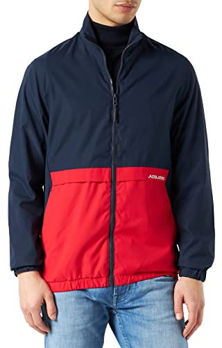 JACK & JONES JJBARTON Light Stand Collar Jacket Coupe-Vent, Blazer Bleu Marine, XL Homme