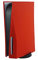 N//B Silicone Skin Cover Compatible for PS5 Console, Anti-Scratch Anti-Dust Waterproof Dustproof Protective Case, Red Disc Version