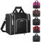 WOLT Bowling Ball Bag for Single Ball - Bowling Ball Tote Bag with Padded Ball Holder, 2 Pockets Fit Bowling Shoes Up to Mens Size 14 and Accessories