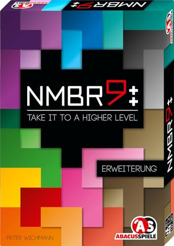 ABACUSSPIELE 04221 NMBR 9++ (förlängning) NMBR9, stapelspel, pedagogisk spel, S