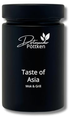 Dortmunder Pöttken - Taste of Asia - Wok & Grill - 110g im schwarz matten Glas
