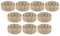 DUDOK Pellets de turba, 10 unidades, tapones de tierra de turba de 30 mm, bloque nutricional para bandeja de plántulas, bloque de turba de compresión