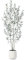 Fopamtri Olivo Artificiale 180 cm Piante Finte da Interno con Frutti Realistici, Albero di Ulivo Pianta Artificiale in Vaso Bianco per Soggiorno Camere Ufficio Giardino (1 Pezzi)
