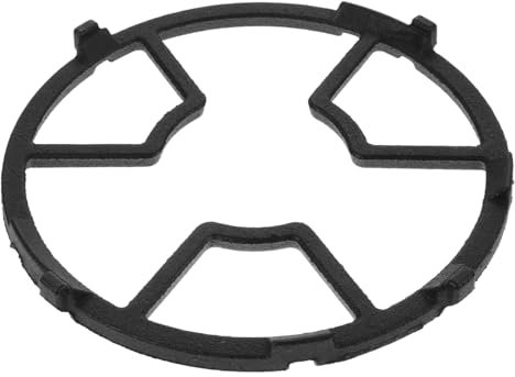 UKCOCO Stove Induction Wok Burner Compatible Cast Iron Wok Range Cooker Hob Accessory