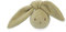 KALOO Lapinoo Pallina Sonaglio Coniglio 6 cm Color Verde Pallina Sonaglio per Neonato in Velluto Materiale Ultra Soffice Dalla Nascita K218026